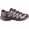 Salomon XA Pro V8 WP J 478571 plum kitten turbulence detske nizke nepromokave boty