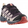 Salomon XA Pro V8 WP J 478571 plum kitten turbulence detske nizke nepromokave boty 1