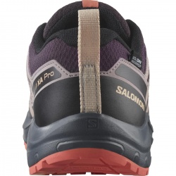 Salomon XA Pro V8 WP J 478571 plum kitten turbulence detske nizke nepromokave boty 2