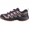 Salomon XA Pro V8 WP J 478571 plum kitten turbulence detske nizke nepromokave boty 4