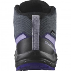 Salomon XA Pro V8 Mid WP J 478573 turbulence black detske nepromokave trekove boty 2