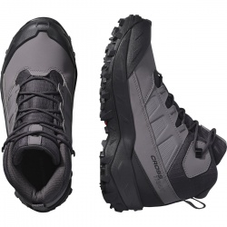 Salomon Crosstrak WP W nine iron excalibur 478621 damske nepromokave zimni boty 5