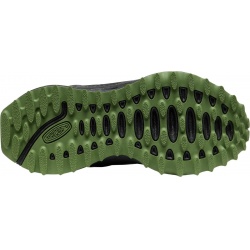 Keen Zionic WP Youth black bronze green detske nizke nepromokave trekove boty 1