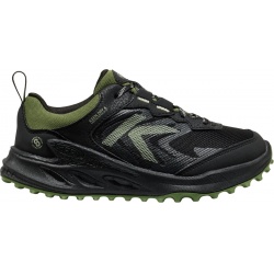 Keen Zionic WP Youth black bronze green detske nizke nepromokave trekove boty 3