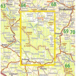 KcT 65 sumava, Povydri, Narodni park Bavorsky les 50 000 Oblast