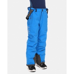 Kilpi Mimas-J modrá UJ0401KIBLU dětské zimní voděodolné lyžařské kalhoty 1