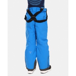 Kilpi Mimas-J modrá UJ0401KIBLU dětské zimní voděodolné lyžařské kalhoty 2