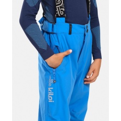 Kilpi Mimas-J modrá UJ0401KIBLU dětské zimní voděodolné lyžařské kalhoty 3