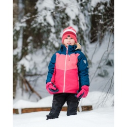 Kilpi Valera-JG tmave modra UJ0110 detska vodeodolna zimni lyzarska bunda 3