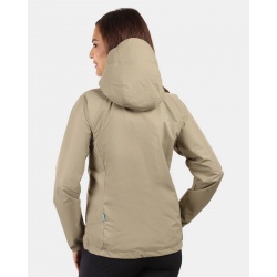 Kilpi Sonna-W khaki YL0105KIKHK damska vodeodolna vetruodolna bunda 1