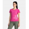 Kilpi Garove-W ruzova TL0316 damske funkcni outdoorove triko kratky rukav