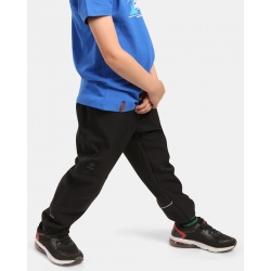 Kilpi Karido-J cerna YJ0507KIBLK detske lehke outdoorove vetruvzdorne kalhoty 6