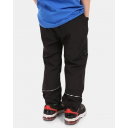 Kilpi Karido-J cerna YJ0507KIBLK detske lehke outdoorove vetruvzdorne kalhoty 7