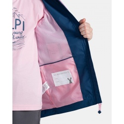 Kilpi Orleti-JG tmave modra TJ0516 detska outdoorova vodeodolna bunda 10000 4