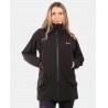 Kilpi Ayra-W cerna YL0120 damska delsi vodeodolna vetruodolna bunda kabat