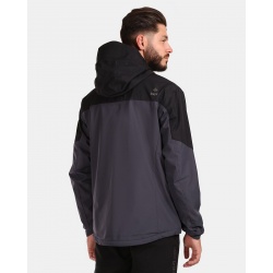 Kilpi Olvera-M tmave seda UM0134 panska vodeodolna mirne zateplena outdoorova bunda 2