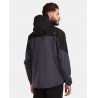 Kilpi Olvera-M tmave seda UM0134 panska vodeodolna mirne zateplena outdoorova bunda 2