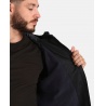 Kilpi Olvera-M tmave seda UM0134 panska vodeodolna mirne zateplena outdoorova bunda 4