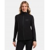 Kilpi Noil-W cerna YL0114 damska softshellova mirne zateplena vodeodolna vesta