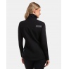 Kilpi Noil-W cerna YL0114 damska softshellova mirne zateplena vodeodolna vesta 1