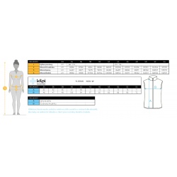 _Kilpi Noil-W cerna YL0114 damska softshellova mirne zateplena vodeodolna vesta zmereno