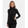 Kilpi Noil-W cerna YL0114 damska softshellova mirne zateplena vodeodolna vesta 2