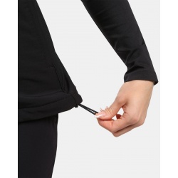 Kilpi Noil-W cerna YL0114 damska softshellova mirne zateplena vodeodolna vesta 5