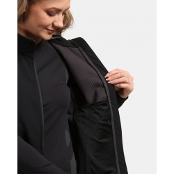 Kilpi Noil-W cerna YL0114 damska softshellova mirne zateplena vodeodolna vesta 7