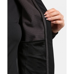 Kilpi Noil-W cerna YL0114 damska softshellova mirne zateplena vodeodolna vesta 8