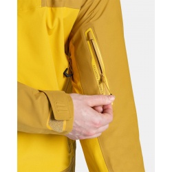 Kilpi Mamba-M zlata TM0101KIGLD panska lehka nepromokava outdoorova bunda 4