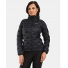 Kilpi Alberta-W cerna WL0115 damska lehka perova outdoorova sbalitelna bunda DWR