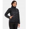 Kilpi Alberta-W cerna WL0115 damska lehka perova outdoorova sbalitelna bunda DWR 7
