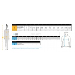 _Kilpi Alberta-W tmave zelena WL0115 damska lehka perova sbalitelna bunda DWR zmereno