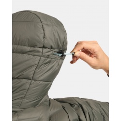 Kilpi Alberta-W tmave zelena WL0115 damska lehka perova sbalitelna bunda DWR 6