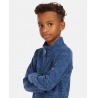 Kilpi Almeri-J tmave modra UJ0204KIDBL detska juniorska fleecova sportovni mikina 1