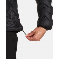 Kilpi Papilon-M cerna UM0153 panska lehka perova bunda Primaloft Downblend DWR 3