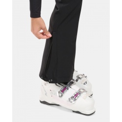 Kilpi Eurina-W cerna WL0403 damske nepromokave zimni lyzarske kalhoty 4