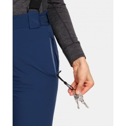 Kilpi Eurina-W tmave modra UL0405 damske nepromokave zimni lyzarske kalhoty 3