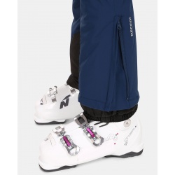 Kilpi Eurina-W tmave modra UL0405 damske nepromokave zimni lyzarske kalhoty 4