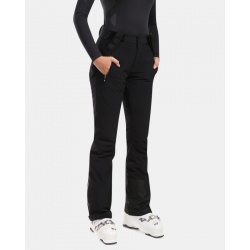 Kilpi Ravel-W cerna SL0450 damske nepromokave zimni lyzarske kalhoty 20000 Primaloft