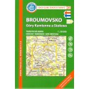 KČT 26 Broumovsko 1:50 000 turistická mapa