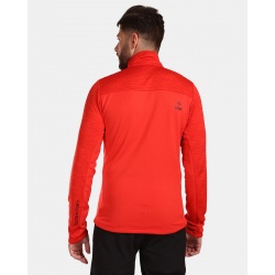 Kilpi Erin-M cervena UM0207 panska funkcni stretchova mikina OPTI-STRETCH 2