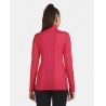 Kilpi Willie-W ruzova UL0507KIPNK damske funkcni triko dlouhy rukav kratky zip 2