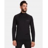 Kilpi Willie-M cerna UM0506KIBLK panske funkcni outdoorove triko dlouhy rukav kratky zip