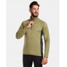 Kilpi Willie-M zelena UM0506KIGRN panske funkcni outdoorove triko dlouhy rukav kratky zip1