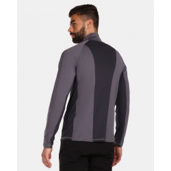Kilpi Willie-M seda UM0506KIGRY panske funkcni outdoorove triko dlouhy rukav kratky zip 2