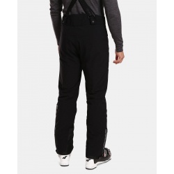 Kilpi Ravel-M cerna SM0450 panske nepromokave zimni lyzarske kalhoty Primaloft 1