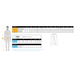 _Kilpi Ravel-M cerna SM0450 panske nepromokave zimni lyzarske kalhoty Primaloft zmereno