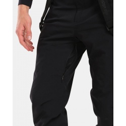Kilpi Ravel-M cerna SM0450 panske nepromokave zimni lyzarske kalhoty Primaloft 4
