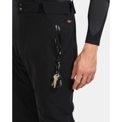 Kilpi Ravel-M cerna SM0450 panske nepromokave zimni lyzarske kalhoty Primaloft 5